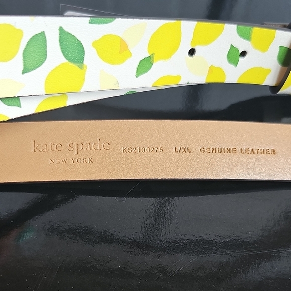 Kate Spade NWT  Lemon Print Crossbody Bag Belt Bag- White, Yellow, Green - Picture 10 of 11